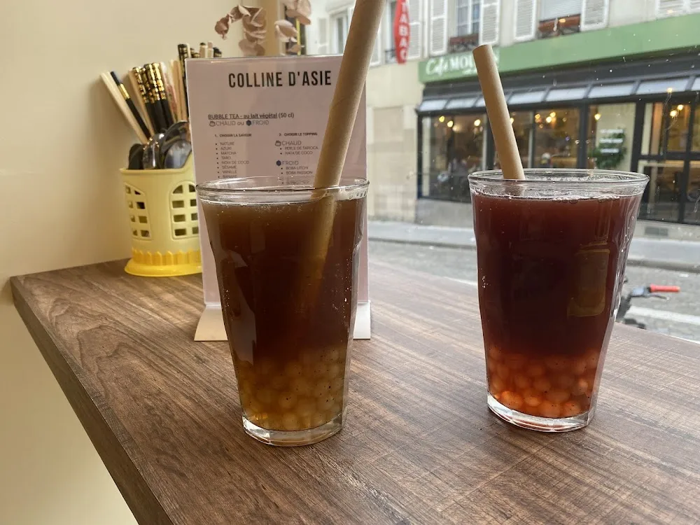 Bubble Tea Litchis Au Sirop