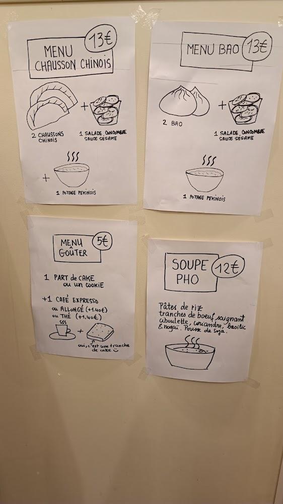 Colline d’Asie Clignancourt - Menu Image 1